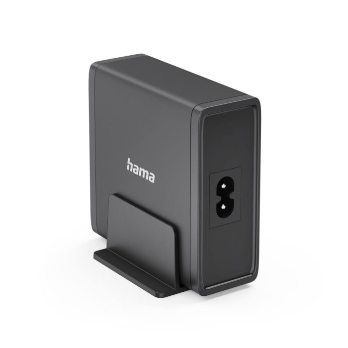 HAMA Зарядна станция 140W, USB-C, 3 порта, GaN, Power Delivery (PD) - Зарядно за лаптоп - снимка 6
