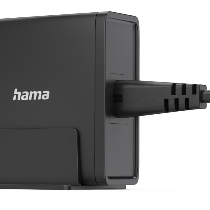 HAMA Зарядна станция 140W, USB-C, 3 порта, GaN, Power Delivery (PD) - Зарядно за лаптоп - снимка 8