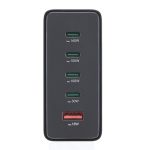 HAMA Зарядна станция 240 W, GaN, Fast Charger, 4 x USB-C, 1 x USB-A, PD - Зарядно за лаптоп - снимка 10