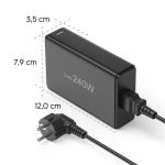 HAMA Зарядна станция 240 W, GaN, Fast Charger, 4 x USB-C, 1 x USB-A, PD - Зарядно за лаптоп - снимка 15