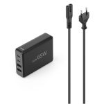 HAMA Зарядна станция 65 W, GaN, Fast Charger, 2 x USB-C, 2 x USB-A, PD - Зарядно за лаптоп - снимка 10