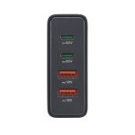 HAMA Зарядна станция 65 W, GaN, Fast Charger, 2 x USB-C, 2 x USB-A, PD - Зарядно за лаптоп - снимка 12