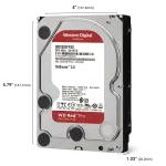 Хард диск WD Red Pro, 16TB NAS, 3.5", 512MB, 7200RPM, WD161KFGX - Хард дискове 3.5 инча - снимка 2