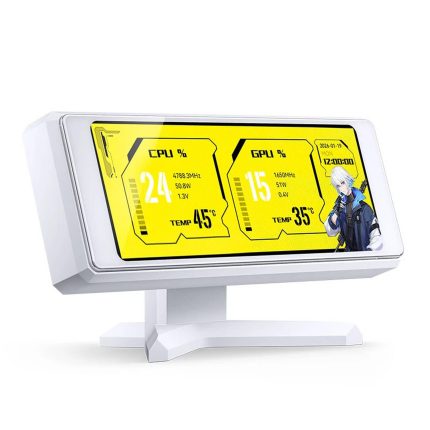 Информативен дисплей за кутия Jonsbo DS339 3.3" IPS - Бял - Геймърски аксесоари