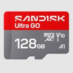 Карта памет SANDISK Ultra GO microSDXC, 128GB, A1, UHS-I, 190MB/s, - Карти памет microSD и SD