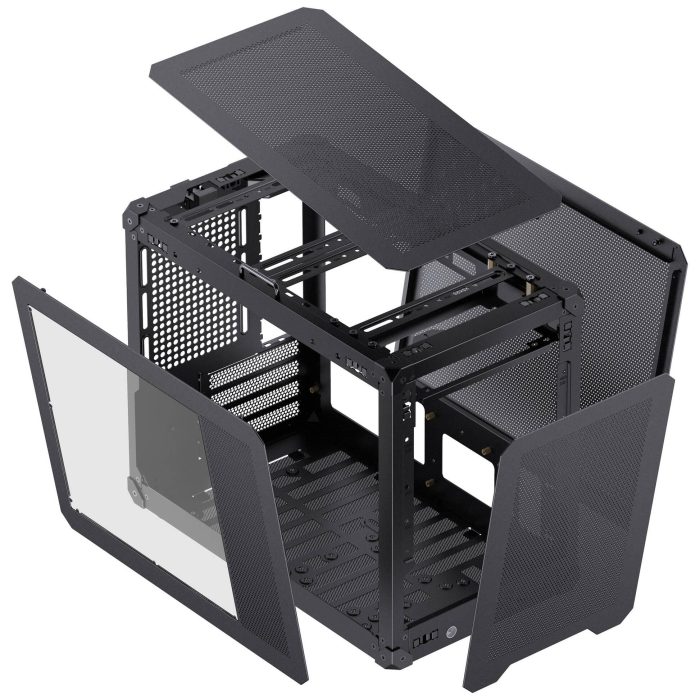 Кутия Jonsbo C6 MAX Micro-ATX - Black - Кутии за компютри - снимка 11