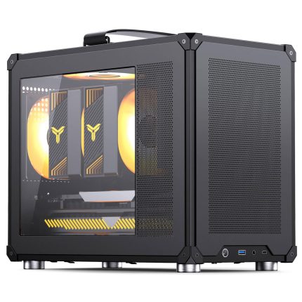 Кутия Jonsbo C6 MAX Micro-ATX - Black - Кутии за компютри - снимка 2