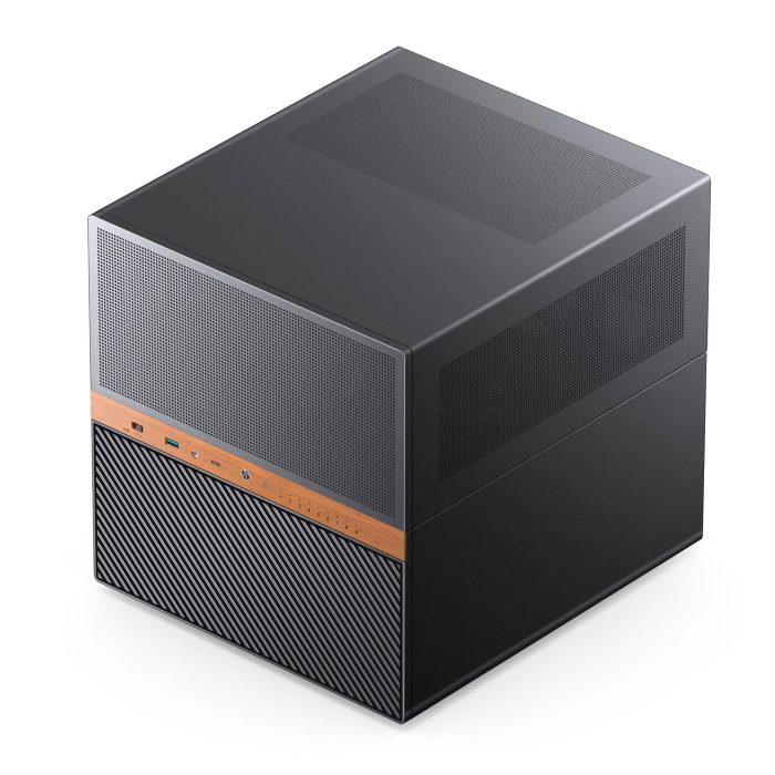Кутия Jonsbo N6 NAS Micro-ATX - Black - Кутии за компютри - снимка 2