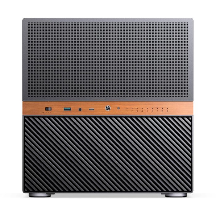Кутия Jonsbo N6 NAS Micro-ATX - Black - Кутии за компютри - снимка 3