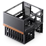 Кутия Jonsbo N6 NAS Micro-ATX - Black - Кутии за компютри - снимка 7