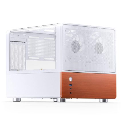 Кутия Jonsbo V12 Micro-ATX - Бяла - Кутии за компютри