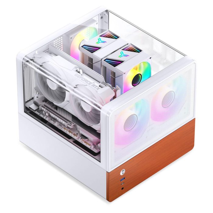 Кутия Jonsbo V12 Micro-ATX - Бяла - Кутии за компютри - снимка 10