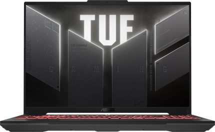 Лаптоп ASUS TUF Gaming A16 2024 FA607NUQ-RL014 - 16" IPS FullHD+, AMD Ryzen 7 170, 16GB DDR5, 512 GB SSD, RTX 4050 6GB GDDR6 - Лаптопи