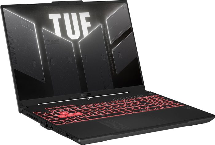 Лаптоп ASUS TUF Gaming A16 2024 FA607NUQ-RL014 - 16" IPS FullHD+, AMD Ryzen 7 170, 16GB DDR5, 512 GB SSD, RTX 4050 6GB GDDR6 - Лаптопи - снимка 5