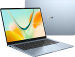 Лаптоп ASUS Vivobook S14 S5408QA-TM274W - 14.0"  IPS Full HD+, Qualcomm Snapdragon X X1-26-101, 8GB LPDDR5X, 256GB SSD - Win11 Home 10