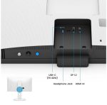 Монитор BenQ GW2490TC, 24", IPS, 1920x1080, 144Hz, 99% sRGB, HDMI, DisplayPort, Speakers - Монитори за компютър - снимка 5
