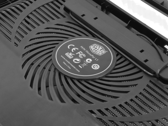Охладител за лаптоп Cooler Master Notepal L1, R9-NBC-NPL1-GP - Охладител за лаптоп - снимка 4