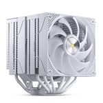 Охладител за процесор Jonsbo CC90 Dual Tower 130mm Display - Бял - Охладители за процесори - снимка 2