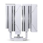 Охладител за процесор Jonsbo CC90 Dual Tower 130mm Display - Бял - Охладители за процесори - снимка 5