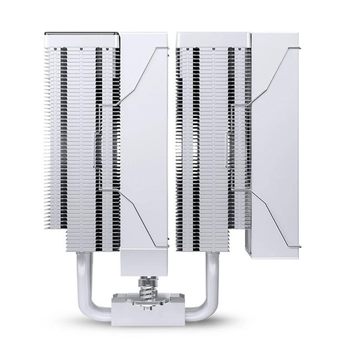 Охладител за процесор Jonsbo CC90 Dual Tower 130mm Display - Бял - Охладители за процесори - снимка 5