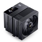 Охладител за процесор Jonsbo CC90 Dual Tower 130mm Display - Черен - Охладители за процесори