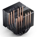 Охладител за процесор Jonsbo CC90 Dual Tower 130mm Display - Черен - Охладители за процесори - снимка 8