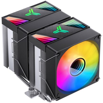 Охладител за процесора Jonsbo CR-1400 DV2 ARGB - Black - Охладители за процесори - снимка 2