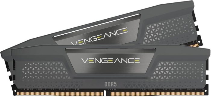 Памет Corsair Vengeance Gray DDR5 32GB (2x16GB) 6000MHz, CL38 - AMD EXPO, Intel XMP 1 Памет Corsair Vengeance Gray DDR5 32GB (2x16GB) 6000MHz, CL38 - AMD EXPO, Intel XMP - RAM памет за компютър