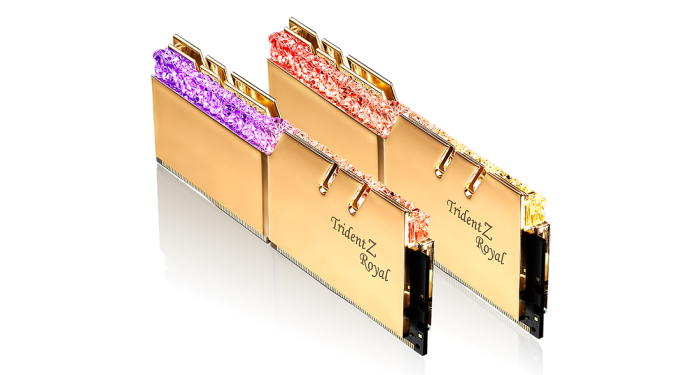 Памет G.SKILL Trident Z Royal 16GB(2x8GB) DDR4 PC4-25600 3200MHz CL16 F4-3200C16D-16GTRG - RAM памет за компютър - снимка 2