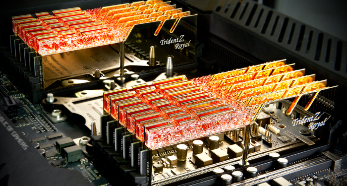 Памет G.SKILL Trident Z Royal 16GB(2x8GB) DDR4 PC4-25600 3200MHz CL16 F4-3200C16D-16GTRG - RAM памет за компютър - снимка 4