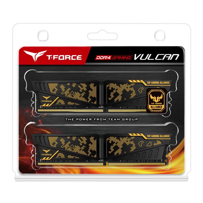 Памет Team Group T-Force Vulcan TUF DDR416GB (2x8GB) 3200MHz 1.35V - RAM памет за компютър - снимка 5