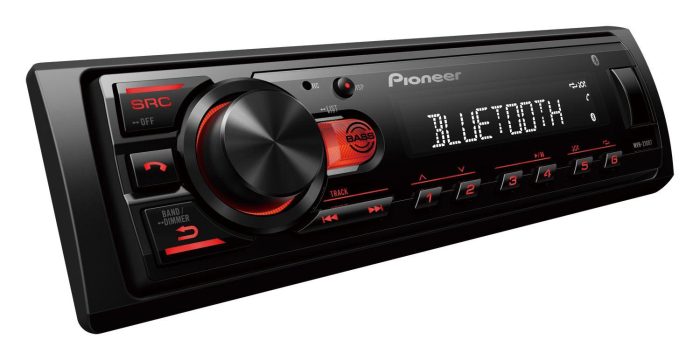 Pioneer Радио за кола, MHV-230BT - Аксесоари за автомобили - снимка 2