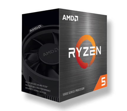 Процесор AMD Ryzen 5 5500F, AM4 Socket, 6 Cores, 3.0GHz, 19MB Cache, 65W, BOX - Процесор - снимка 2