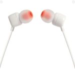 Слушалки JBL TUNE 110 - Бял - Слушалки тапи - снимка 4