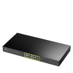 Суич Cudy GS1016EPS2, 16 портов, управляем Gigabit PoE+, 2x Gigabit SFP слота - Управляем мрежов суич - снимка 2