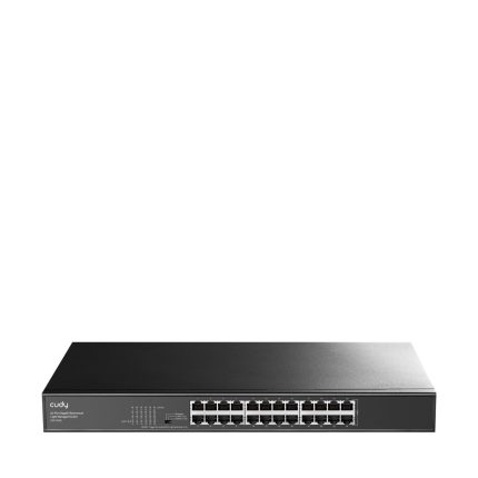 Суич Cudy GS1024E, 24 портов, управляем, 10/100/1000,  CUDY Cloud APP, Метален корпус 1