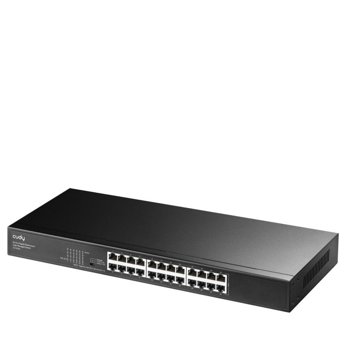 Суич Cudy GS1024E, 24 портов, управляем, 10/100/1000,  CUDY Cloud APP, Метален корпус 2
