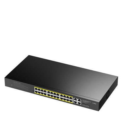 Суич Cudy GS1028EPS2, 24 портов, управляем Gigabit PoE+, 2x Gigabit SFP, 4× Uplink - Управляем мрежов суич - снимка 2