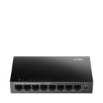 Суич Cudy GS108E, 8 портов, управляем, 10/100/1000,  CUDY Cloud APP, Метален корпус 1