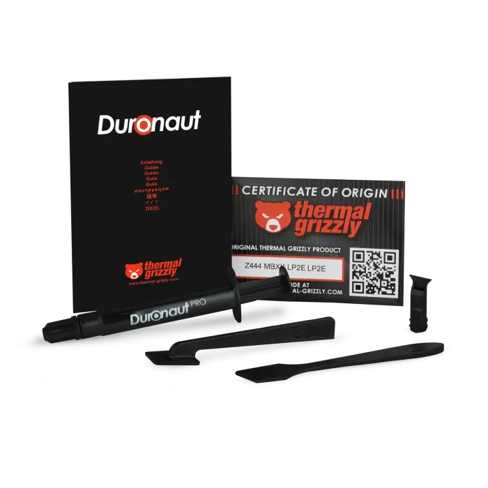 Термо паста Thermal Grizzly - Duronaut Pro 6g - Термопаста за процесори - снимка 4