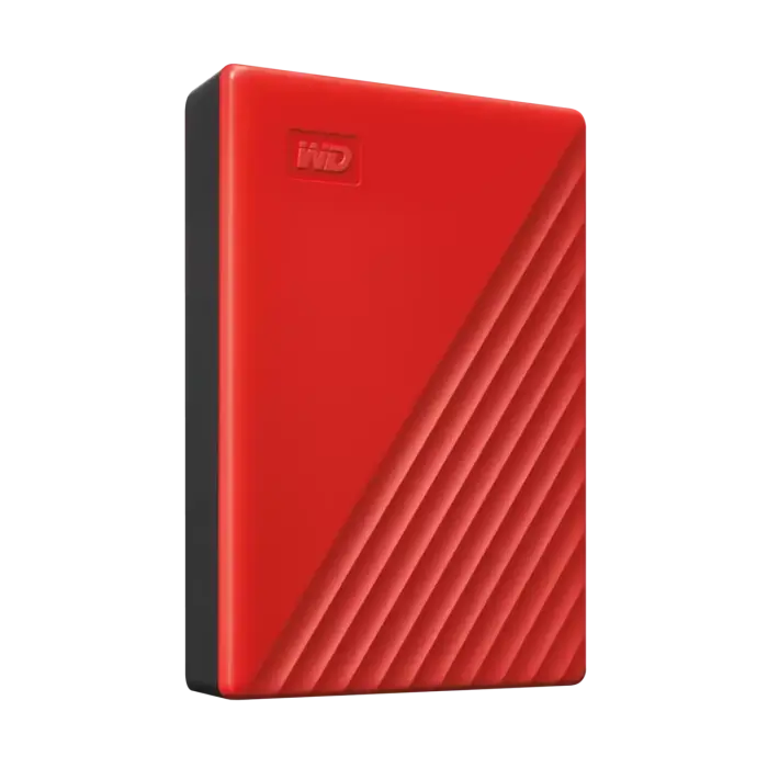 Външен хард диск Western Digital My Passport, 4TB, 2.5" - Червен - Външни хард дискове - снимка 3