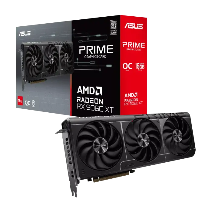 Видео карта ASUS PRIME RADEON RX 9060 XT OC 16GB GDDR6 - Видео карти - снимка 7