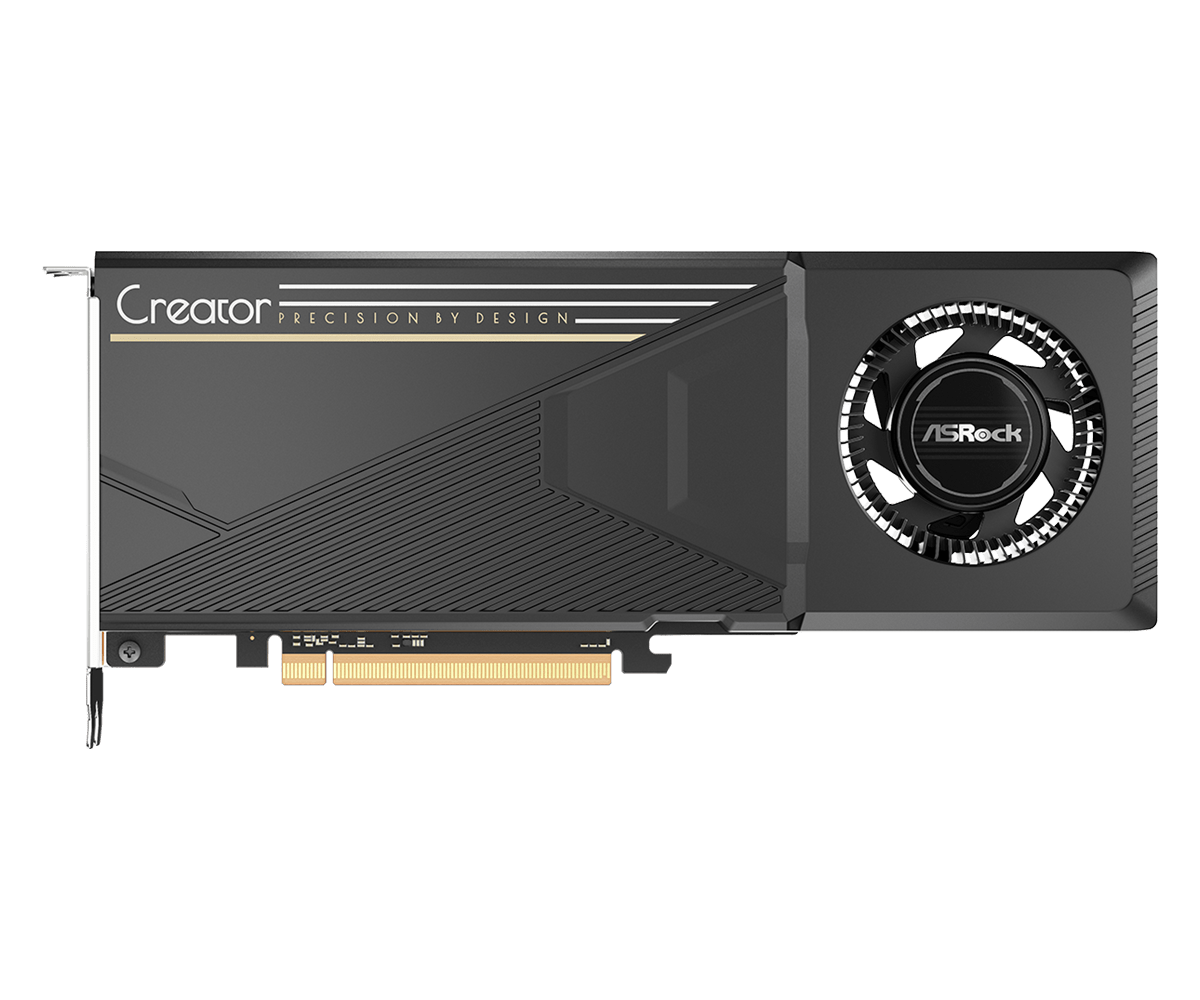 Видеокарта ASRock Intel ARC Pro B60 Creator 24GB 1 Видеокарта ASRock Intel ARC Pro B60 Creator 24GB - Видео карти