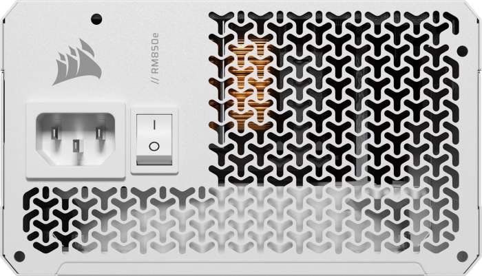 Захранващ блок Corsair RMe RM850e White 850W 80+ Platinum ATX 3.1, Thermal Protect - Захранвания за компютър - снимка 3